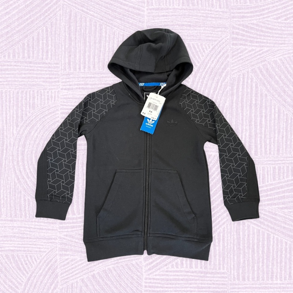 💙 NWT💙 ADIDAS Graphic Full Zip Hoodie